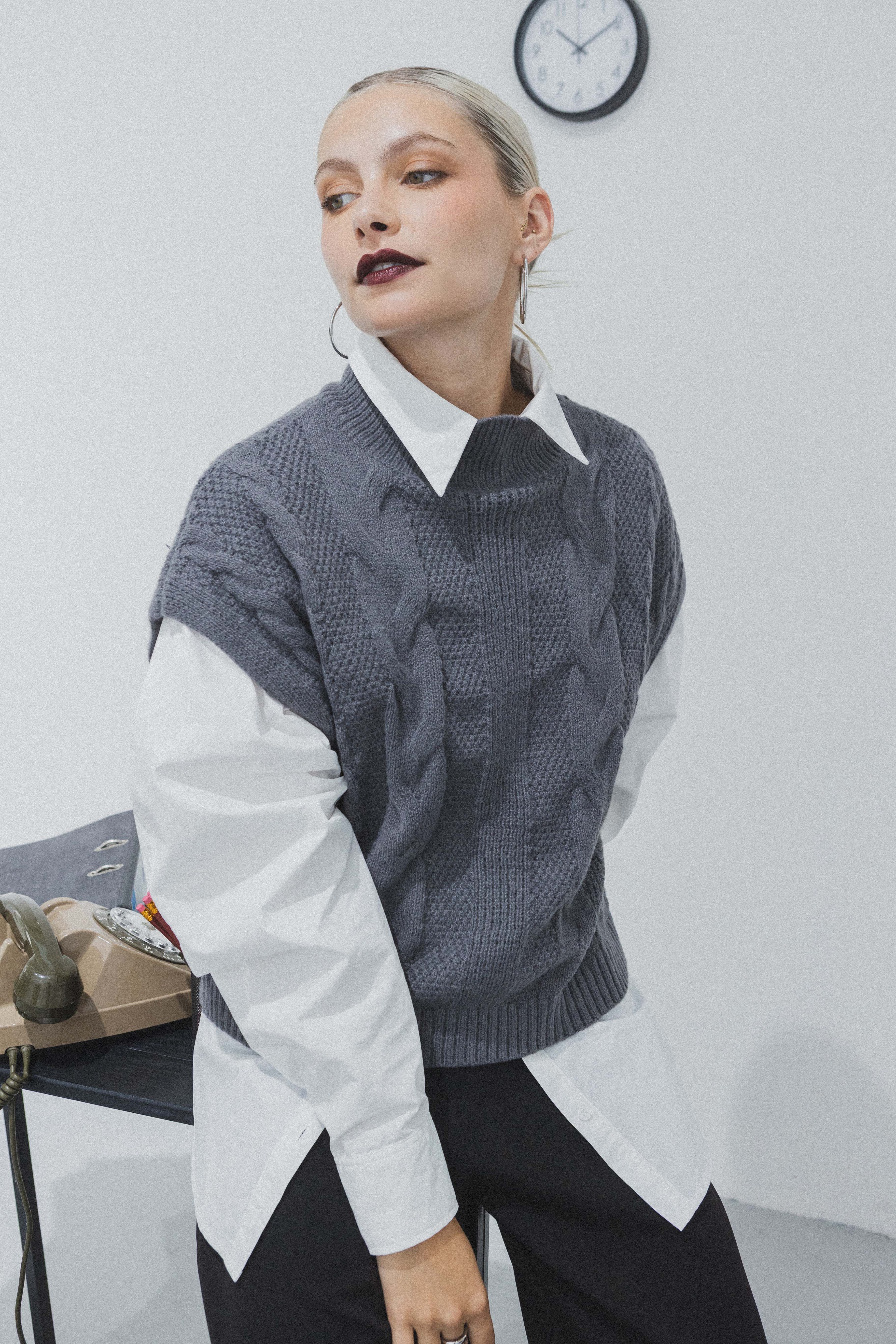 Pull Sissi sans manches